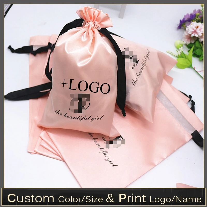 Baby Food Logo - Poudres de satin rose pour bébé,