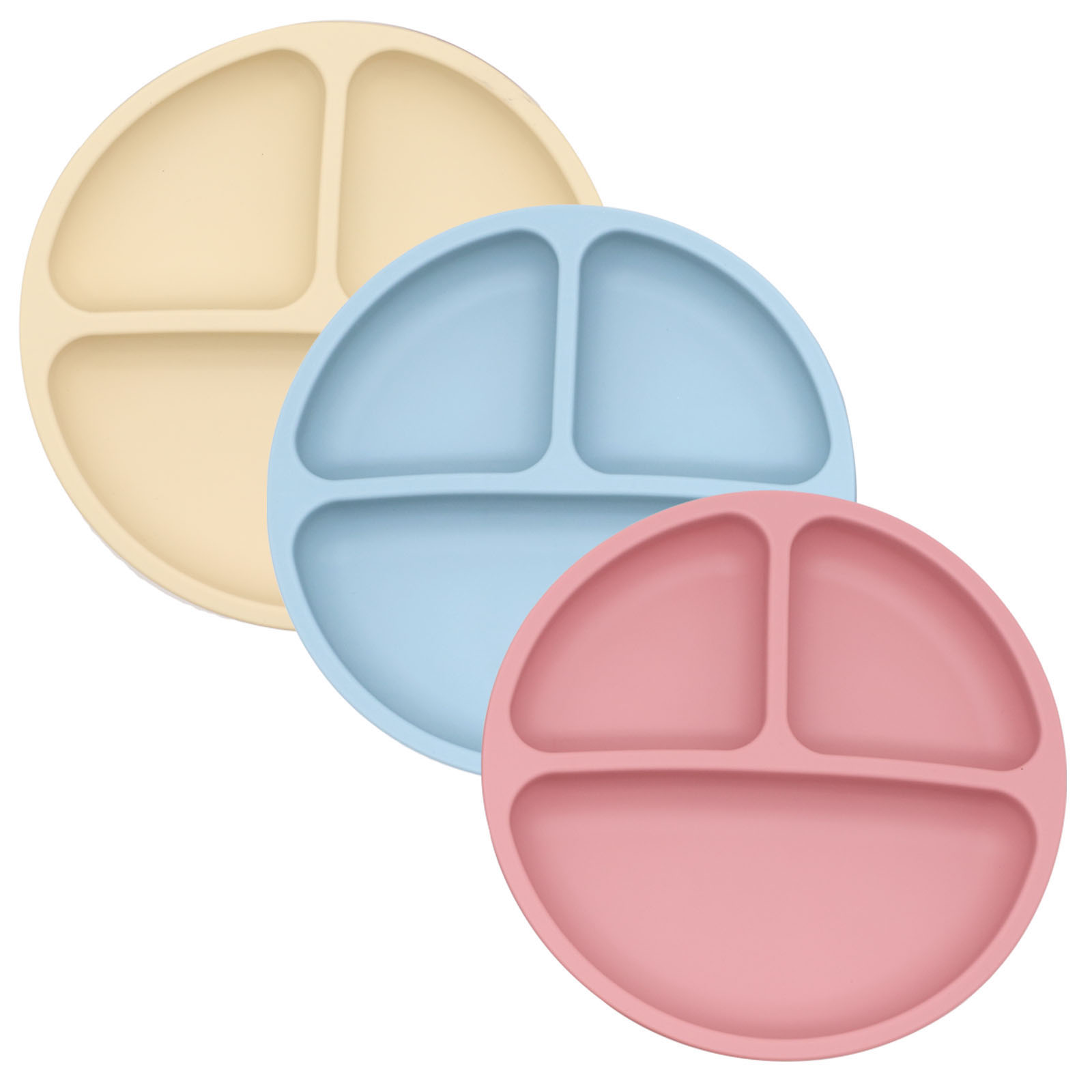 Baby Food Table - Plaque fendue en silicone de qualité