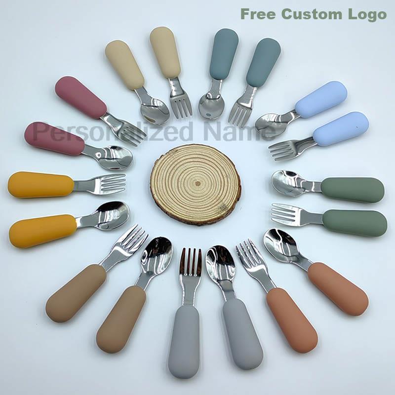 Ustensile en silicone pour enf - Baby Food Logo avis et prix