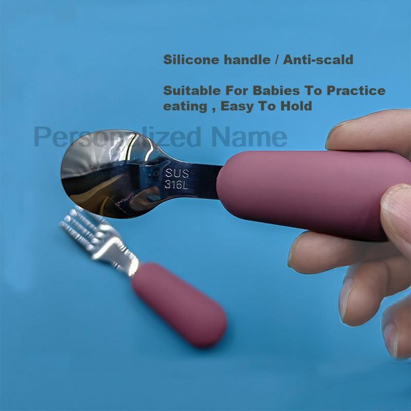 Ustensile en silicone pour enf - Baby Food Logo avis et prix
