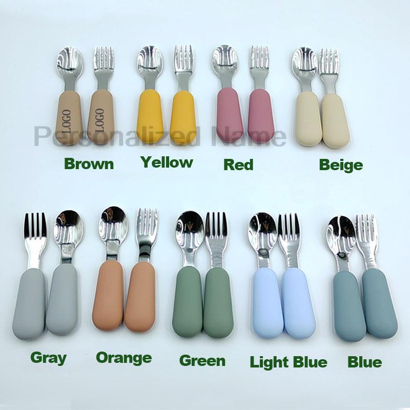 Ustensile en silicone pour enf - Baby Food Logo avis et prix