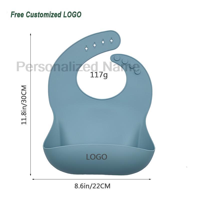 Bavoir en Silicone pour bébé e - Baby Food Logo avis et prix