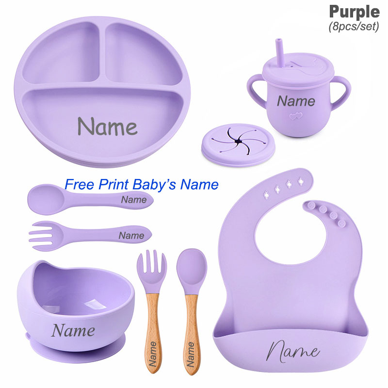 Ensemble de vaisselle en Silic - Baby Food Logo avis et prix
