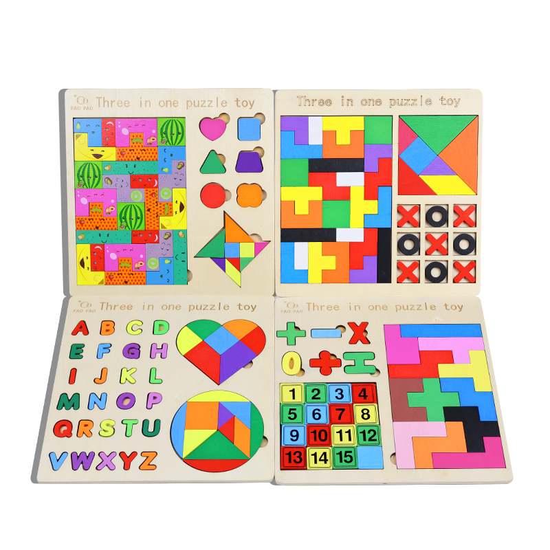 Jeu de Puzzle en blocs de bois - Baby Food Table avis et prix