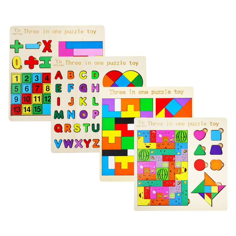 Jeu de Puzzle en blocs de bois - Baby Food Table avis et prix
