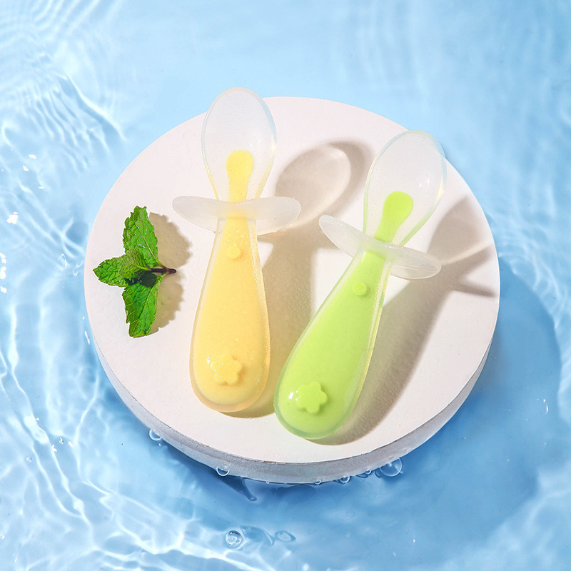 Cuillère en Silicone pour bébé - Baby Kitchen Food avis et prix