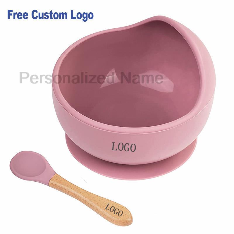 Bols à cuillère en Silicone po - Baby Food Logo avis et prix