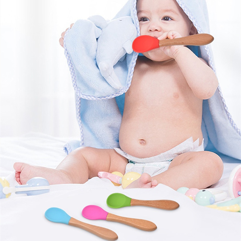 Cuillère fourchette en Silicon - Baby Kitchen Food avis et prix