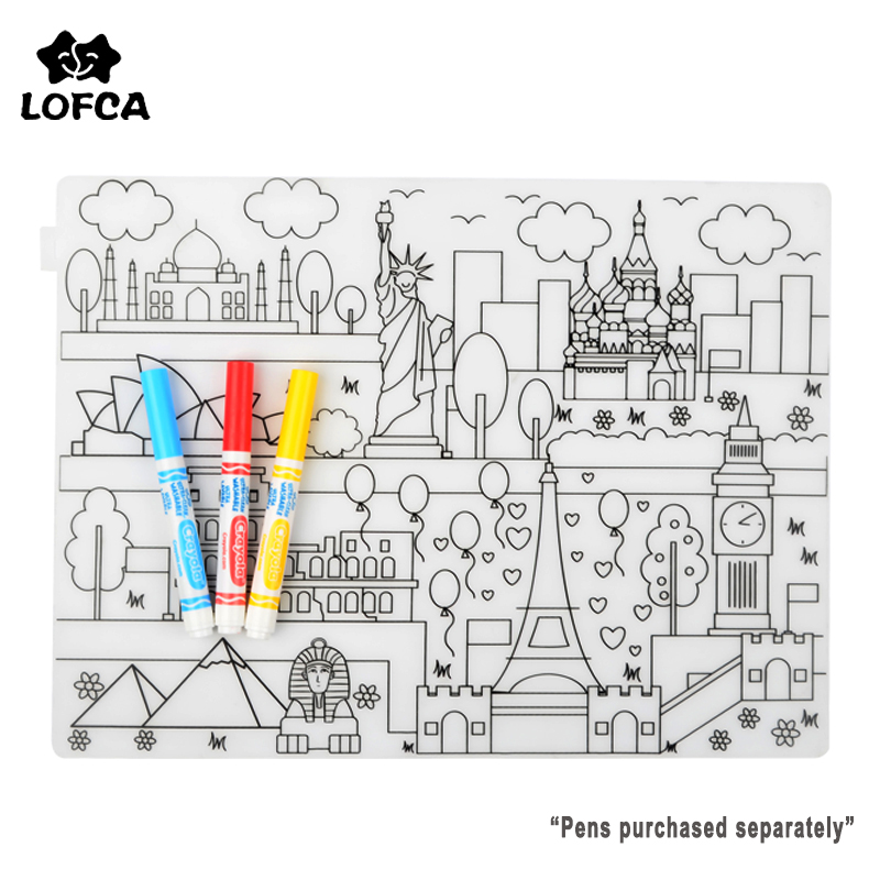 Napperon en Silicone pour bébé - Baby Food Tray avis et prix