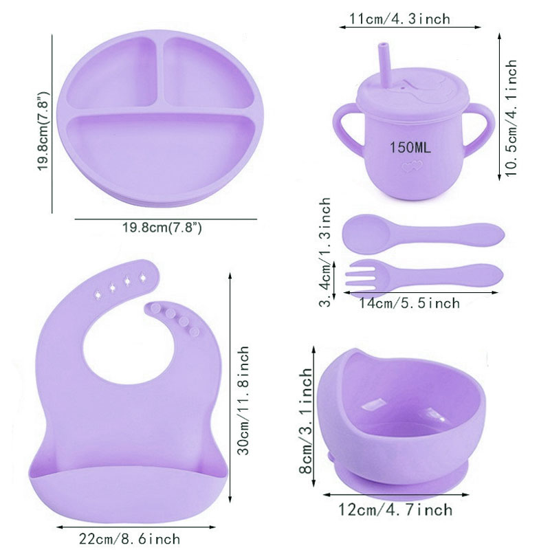 Ensemble d'alimentation en Sil - Baby Food Logo avis et prix