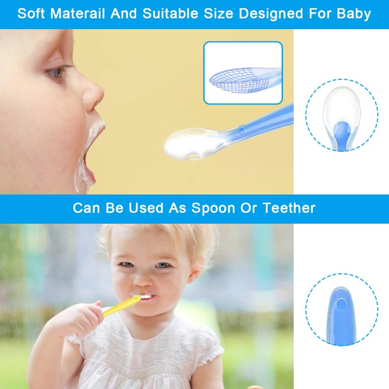 Cuillères en Silicone sans BPA - Baby Food Diet avis et prix