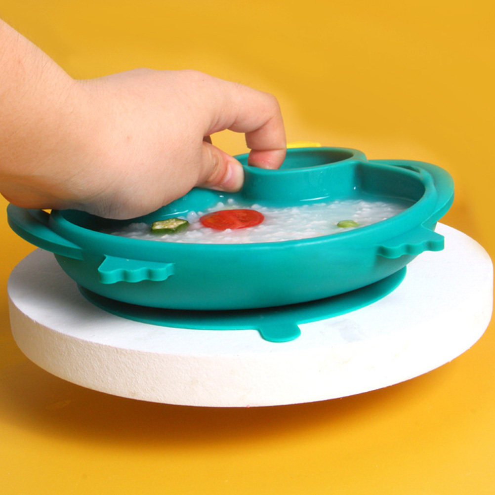 1 pièce d'assiette à dîner en  - Plate Suction Toddler avis et prix